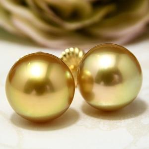 12mm 白蝶真珠 ピアス イヤリング 鑑別書付き K18 K14 SV925 耳元
