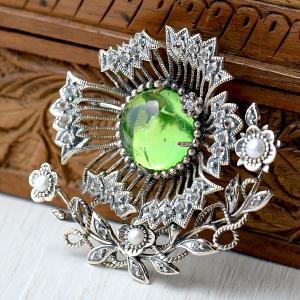 フィリグリー ブーケ ブローチ michiko model 美しい手仕事の繊細な銀