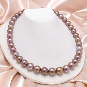 特級 マーキスシェイプ マベ真珠 ネックレス イヤリング セット