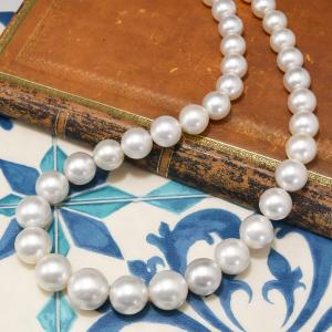 大珠 13mm 白蝶真珠 リング 群を抜く存在感の南洋真珠リング