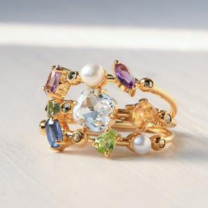 ぷしゅ❇️❣️ グリーンアメジストすずらん＆コーネルピン他 ピアス ピンクトルマリン10月 誕生石｜クリスマスジュエリーはヴァン