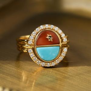 碌山 グリーンアメジスト アメジスト リング RP 204R0355-GAM