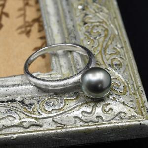 ブラックパール 黒蝶真珠 リング 指輪 超大粒 16mm Pt900 タヒチ産 黒