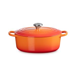 ル・クルーゼ 公式 ルクルーゼ Le Creuset 鍋 IH IH対応 両手鍋 ｜ シグニチャー ココット・オーバル 27cm ｜ プレゼント ギフト 贈り物 結婚祝い｜lecreuset-japon