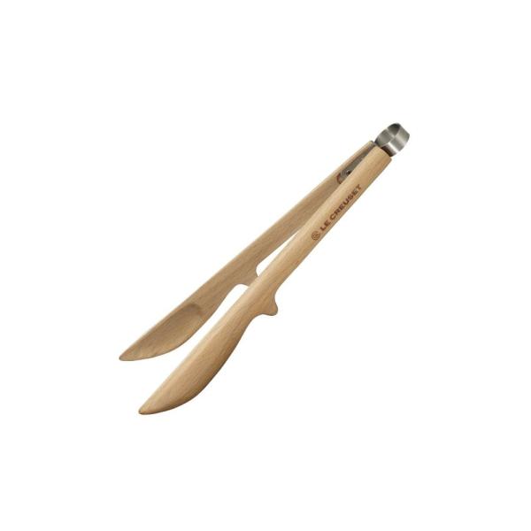 ル・クルーゼ 公式 ルクルーゼ Le Creuset 木製  トング ｜ メープルウッド・スリムトン...