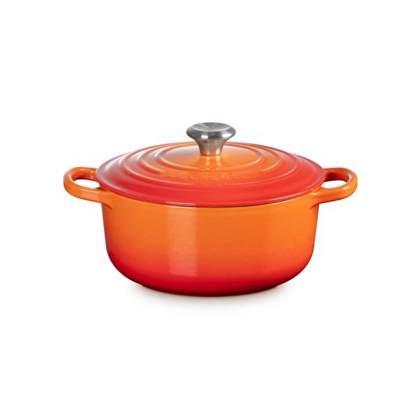 ル・クルーゼ 公式 ルクルーゼ Le Creuset 鍋 IH IH対応 両手鍋 ｜ シグニチャー ...