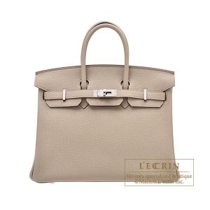 エルメス　バーキン25　トゥルティエールグレー　トゴ　シルバー金具