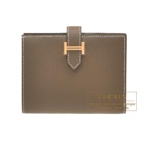 HERMES ケリー ポケット スリム ウォレット ノワールゴールド金具 HERMES （新品・未使用品）エルメス ケリー ポケット スリム