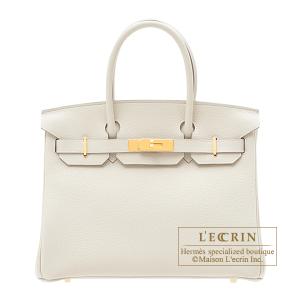 エルメス　バーキン30　クレ　トゴ　ゴールド金具