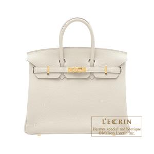 エルメス　バーキン25　クレ　トゴ　ゴールド金具