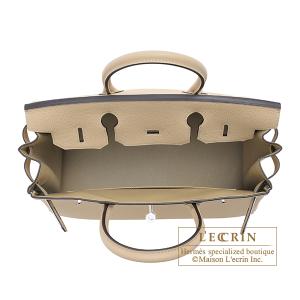 エルメス バーキン30 トレンチ トゴ シルバー金具の詳細画像3