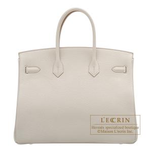 エルメス バーキン35 ベトン トゴ シルバー金具の詳細画像1