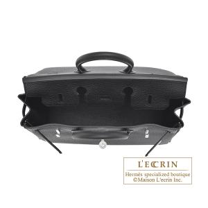 エルメス バーキン25 ブラック トゴ シルバー金具の詳細画像3