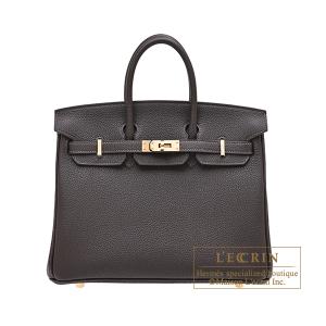 エルメス　バーキン25　ベブラン　トゴ　シャンパンゴールド金具