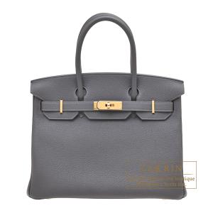 エルメス　バーキン30　アルドワーズ　トゴ　ゴールド金具