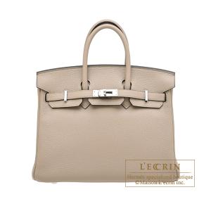 エルメス　バーキン25　トゥルティエールグレー　トゴ　シルバー金具