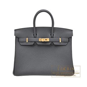 エルメス　バーキン25　グリミスティ　トゴ　ゴールド金具