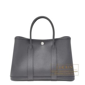 【美品】HERMES エルメス　ガーデンパーティー 36 PM ゴールド□L刻印 エルメス ガーデンパーティ36/PM ゴールド ネゴンダ シルバー