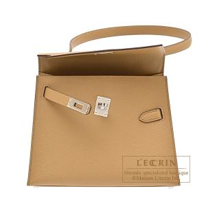 エルメス ケリー無秩序 20/外縫い ビスキュ...の詳細画像5