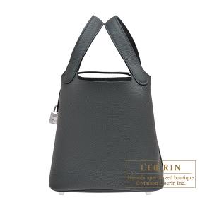 HERMES（エルメス） アザップ シルクイン コンパクト ブラック/ カシス