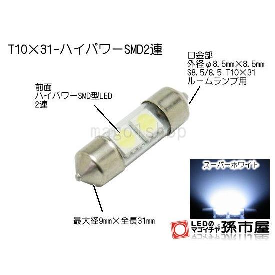 ラゲッジルームランプ ニッサンセレナ用LED(C26)26系