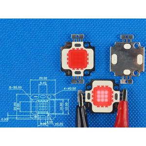 廉価版 10W 赤色 赤 レッド ハイパワーL...の詳細画像1