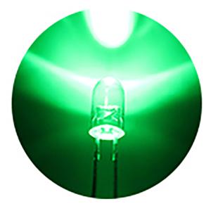 3mm 砲弾型 LED 緑色 緑 グリーン 高...の詳細画像2