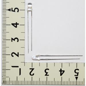 3mm 砲弾型 LED 赤色 赤 レッド 高輝...の詳細画像1