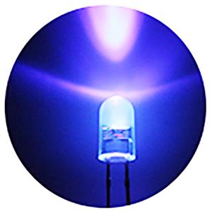 3mm 砲弾型 LED 紫色 紫 UV 紫外線...の詳細画像2