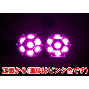 8mm ダイヤモンドカットLED 超広角 緑色...の詳細画像3