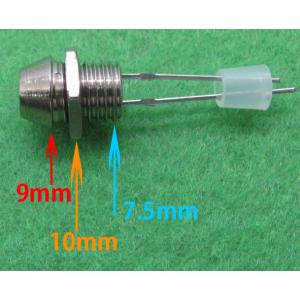 5mm 砲弾型LED用 金属製 ホルダー リフ...の詳細画像4