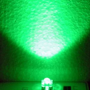 5mm Super Flux LED 緑色 緑...の詳細画像1