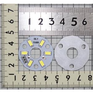 DC5V 3W COB 電球色 パワーLED ...の詳細画像1
