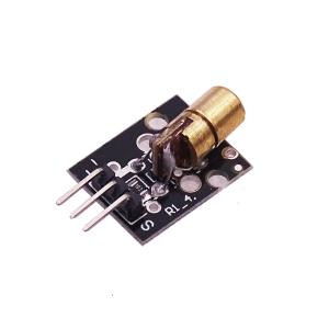 DC5V 5mW 赤色 基板付き レーザーモジ...の詳細画像1