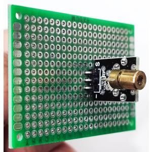 DC5V 5mW 赤色 基板付き レーザーモジ...の詳細画像2