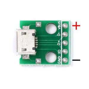Micro USB 電源取り出し基板 ボード ...の詳細画像3