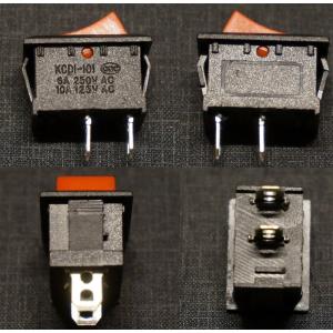 小型 大容量 ロッカースイッチ (片切りスイッ...の詳細画像3