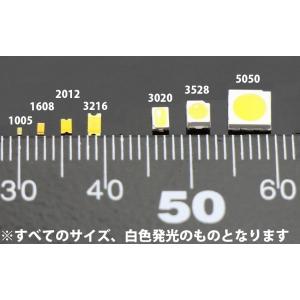 チップLED SMD 1608 白色 白 ホワ...の詳細画像1