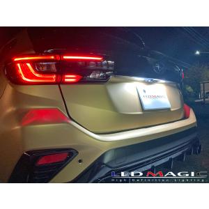 TOYOTA 80ハリアー MXPKアクア 爆光LEDナンバー灯ユニット 【改良版