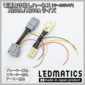 ライズ　A200A　モデリスタ　フロントスポイラー用　LED　配線セット ☆モデリスタ☆ トヨタ ライズ A200A A201A MODELLISTA ADVANCE BLAST