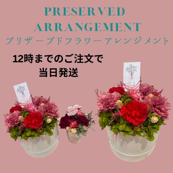 プリザーブドアレンジメント 誕生日 記念日 お祝い 贈り物 ギフト 花 おしゃれ