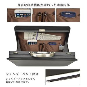 ダレスバッグ メンズ B4 A4 大開き 三方...の詳細画像5