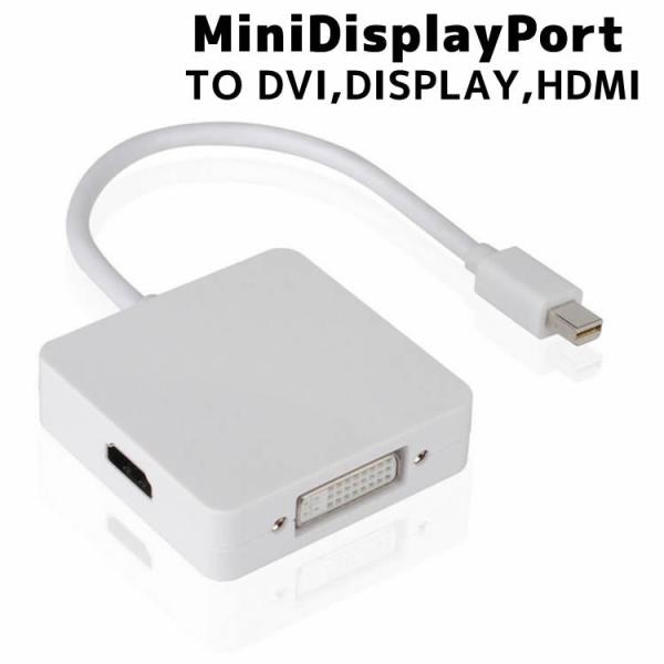 Mini Displayport/Thunderbolt to DVI/DisplayPort/HD...