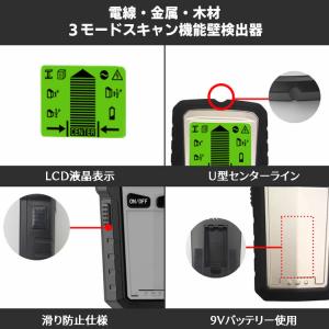 下地センサー 壁裏探知機 センサー デジタル ...の詳細画像2