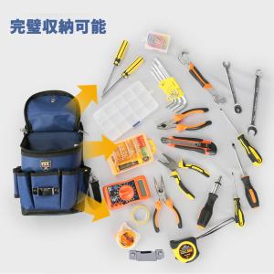 ツールポーチ 釘袋 腰袋 収納袋 道具袋 万能...の詳細画像2