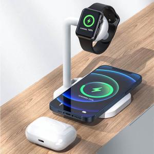 ワイヤレス充電器 2 in 1 充電スタンド ...の詳細画像2