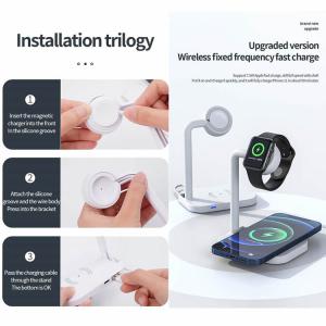ワイヤレス充電器 2 in 1 充電スタンド ...の詳細画像5