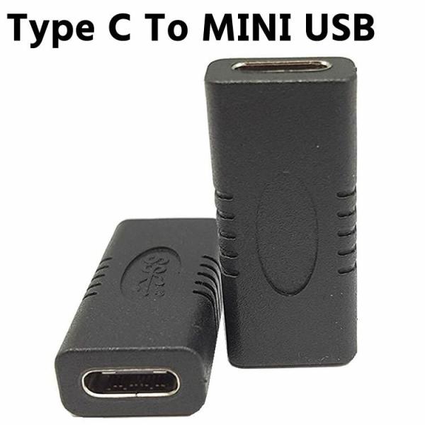 Type-C延長キット USB Type C メス toメス変換アダプター 高互換性 USB Typ...