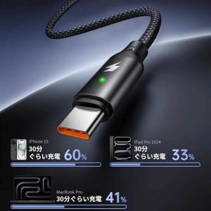 2in1 急速充電ケーブル USB-C to ...の詳細画像4