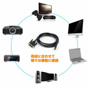 HDMI変換ケーブル DVI変換ケーブル HD...の詳細画像5